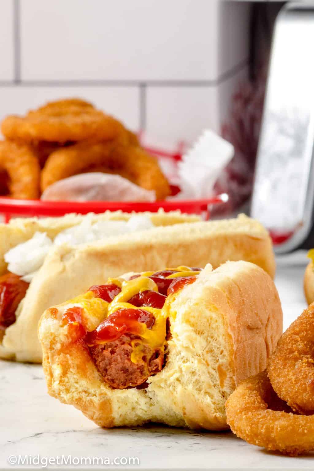 Air Fryer Hot Dogs How to Cook Hot Dogs in the Air Fryer