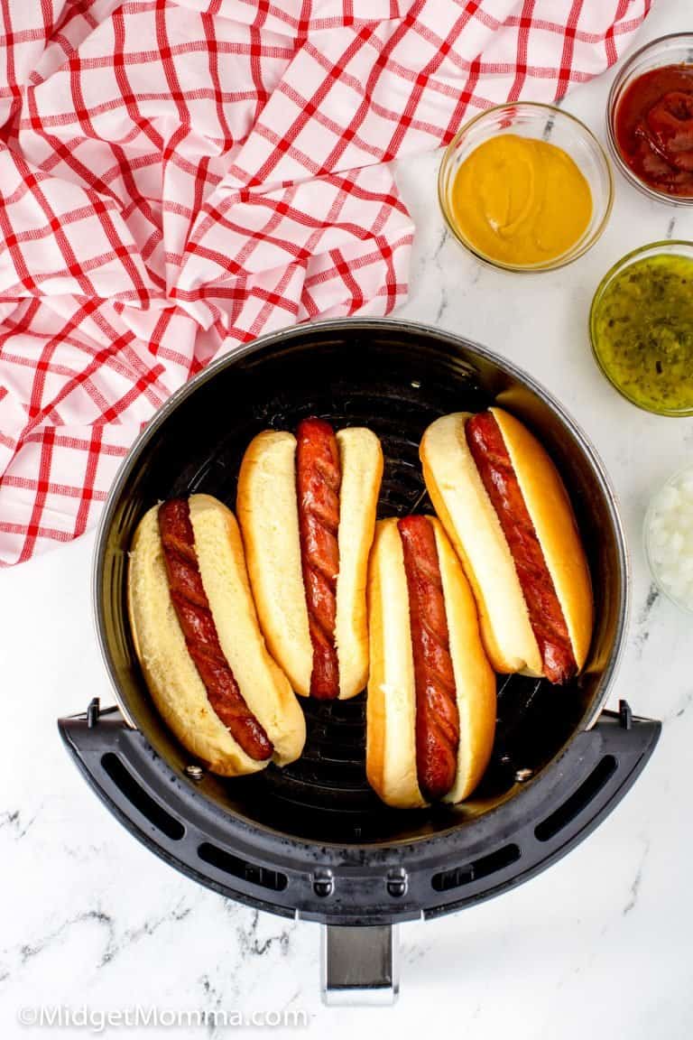 Air Fryer Hot Dogs - How to Cook Hot Dogs in the Air Fryer