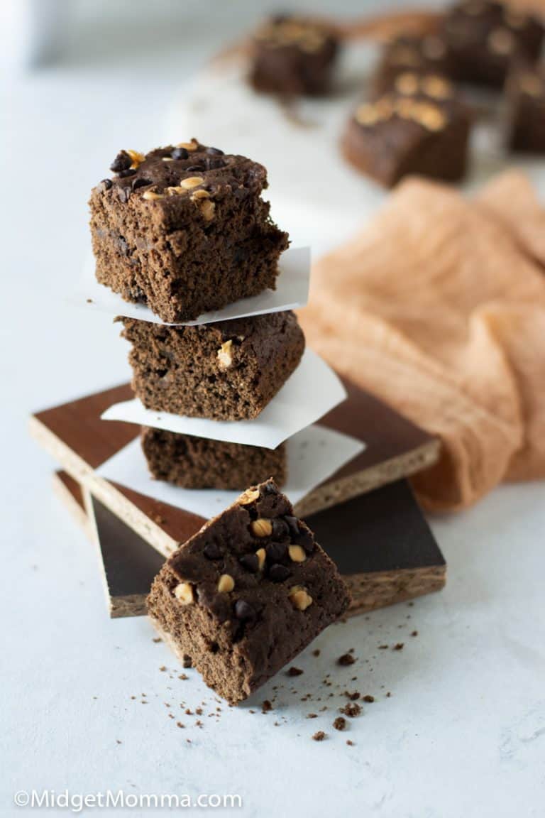 Chocolate Cake Mix Cookie Bars • MidgetMomma