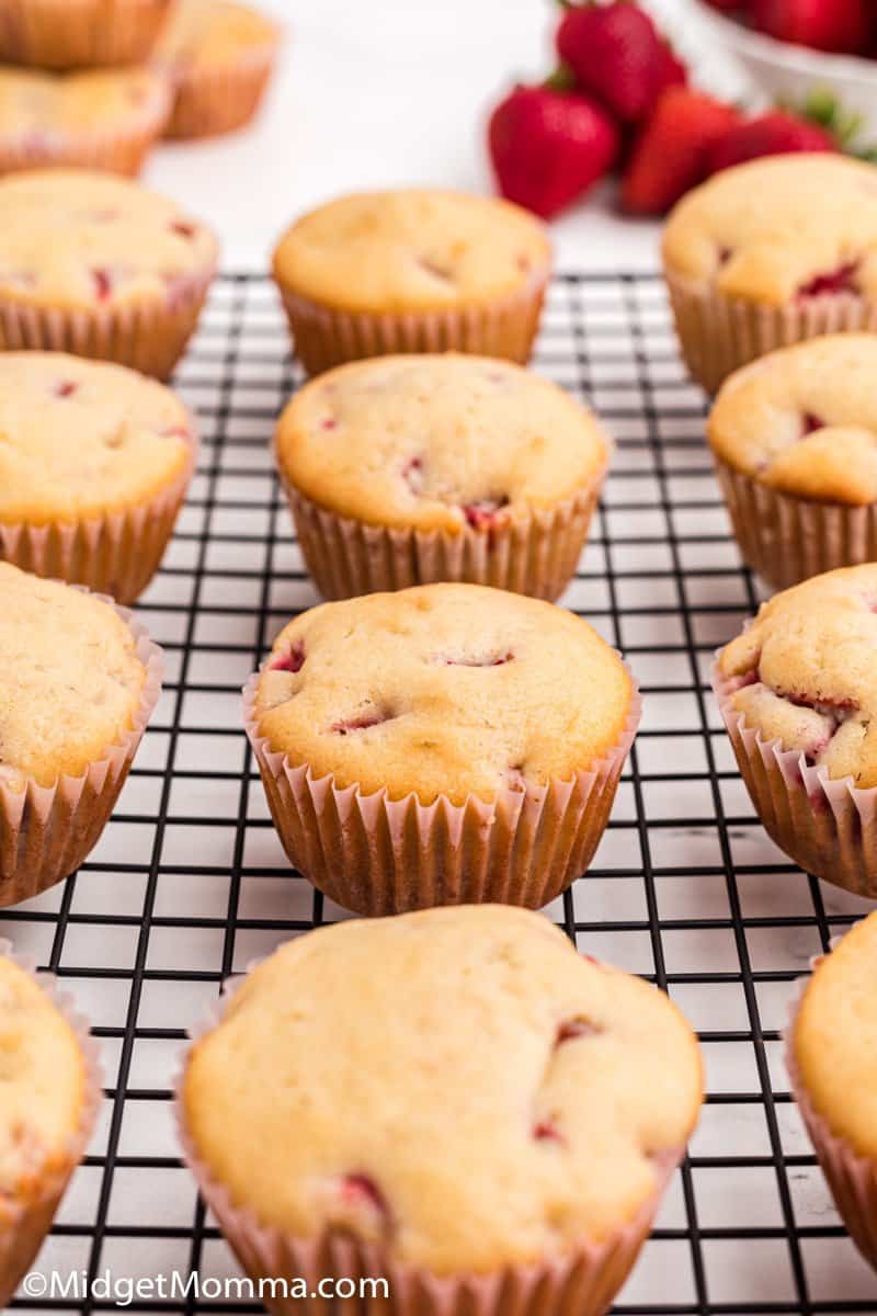 Strawberry muffins