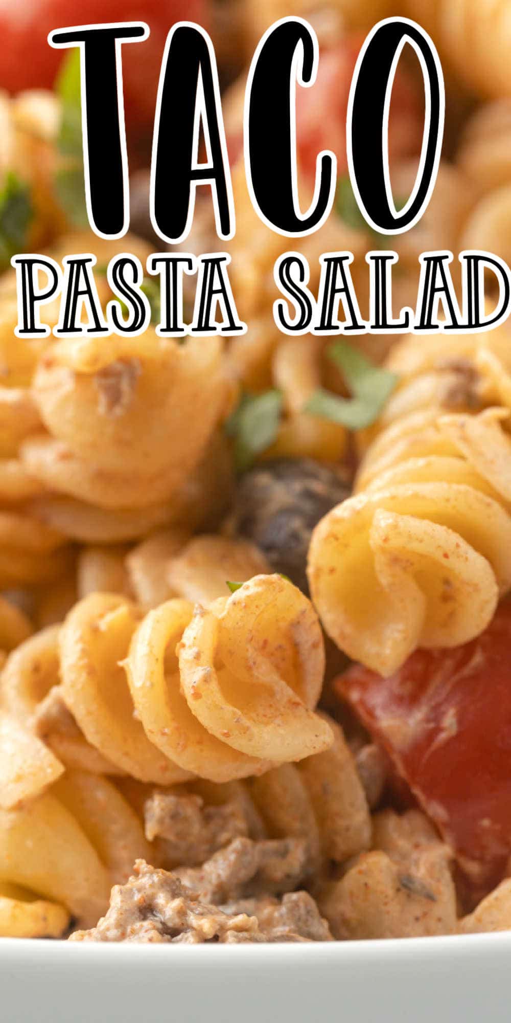 Taco Pasta Salad • MidgetMomma