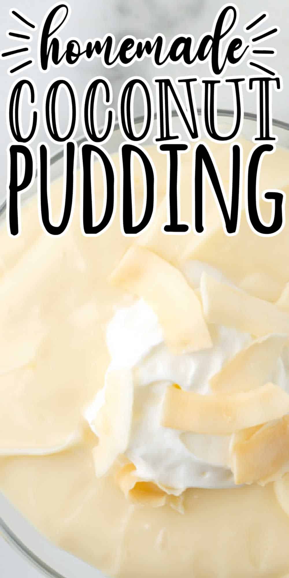 Homemade coconut pudding recipe midgetmomma