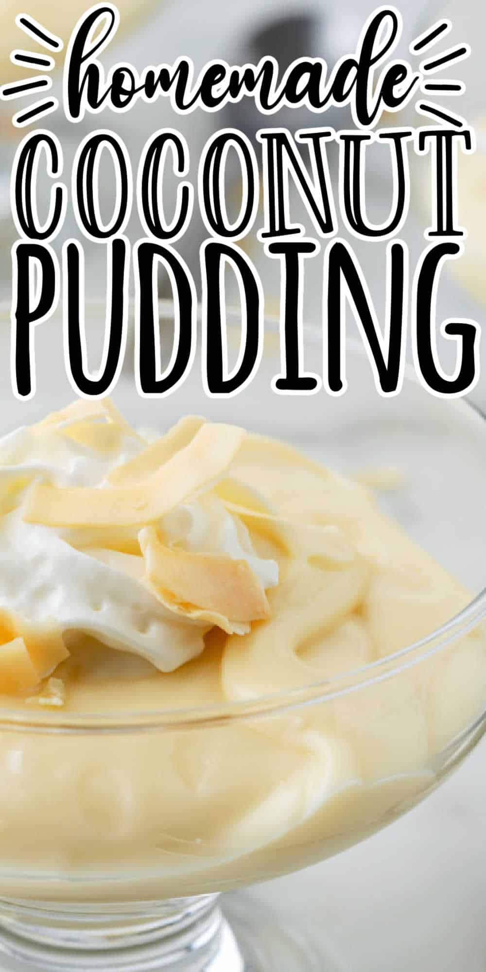 Homemade coconut pudding recipe midgetmomma