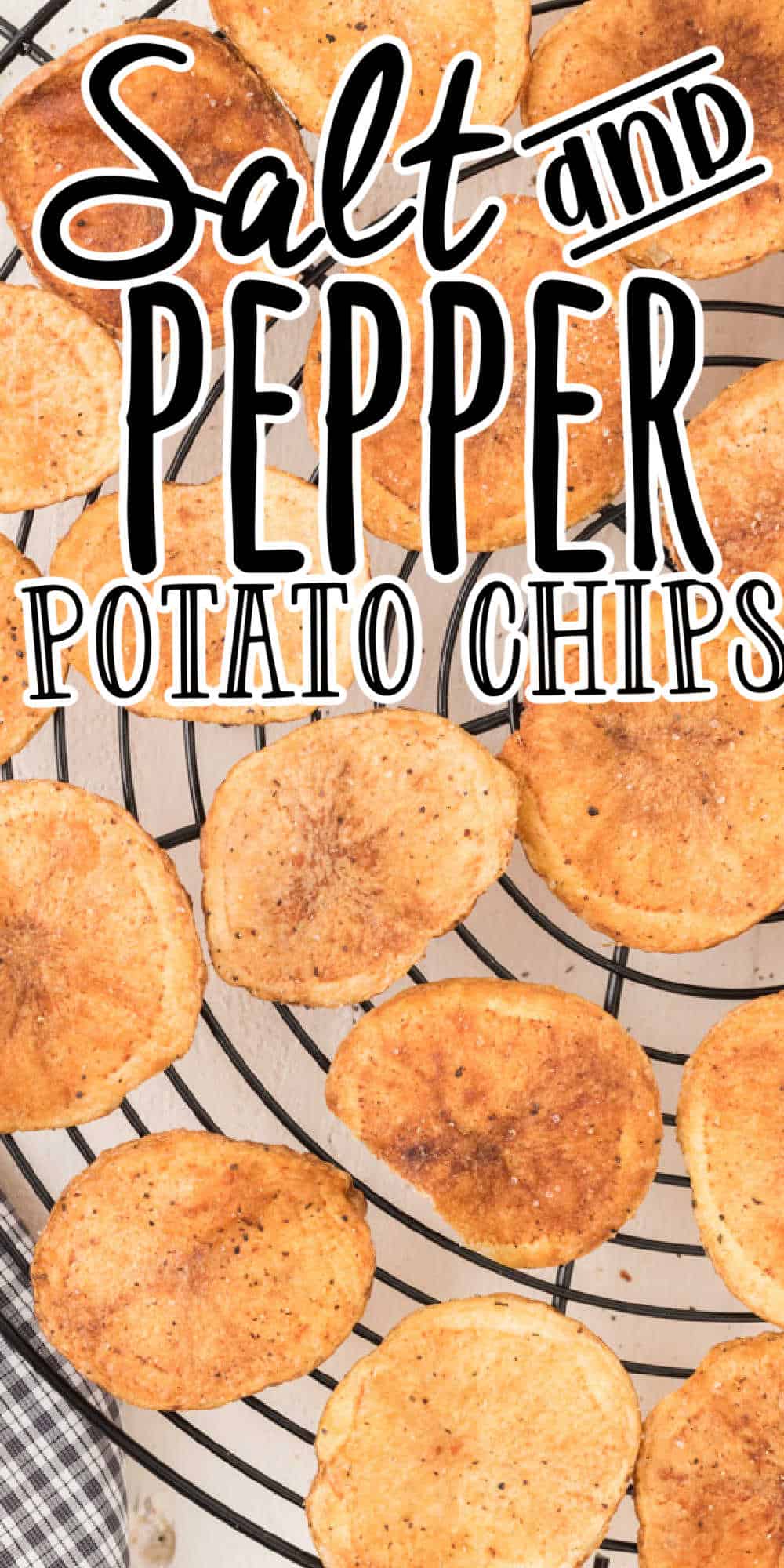 Black Pepper and Sea Salt Potato Chips • MidgetMomma