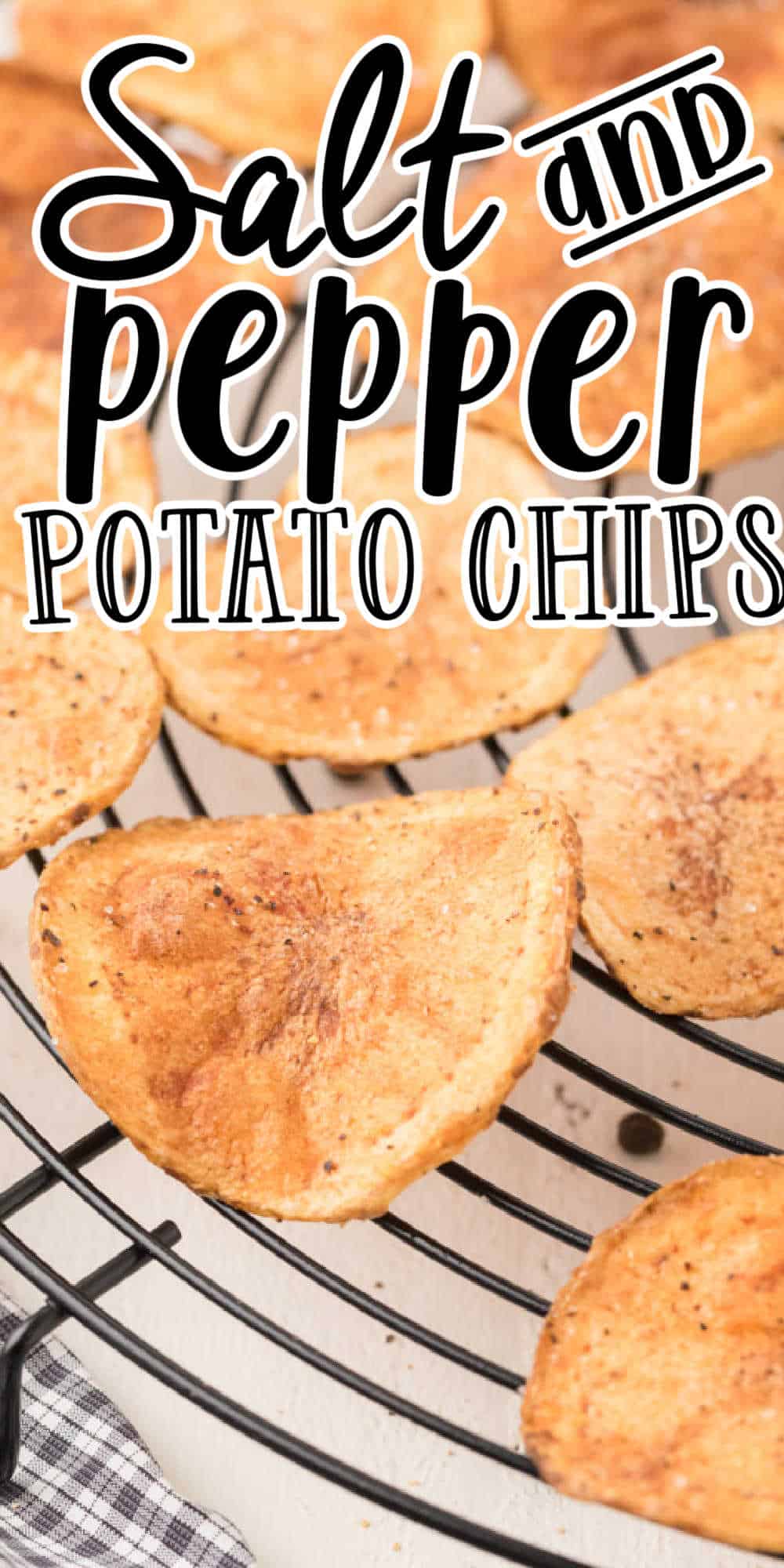Black Pepper and Sea Salt Potato Chips • MidgetMomma