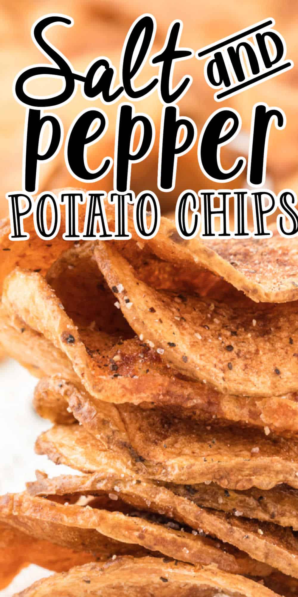 Black Pepper and Sea Salt Potato Chips • MidgetMomma