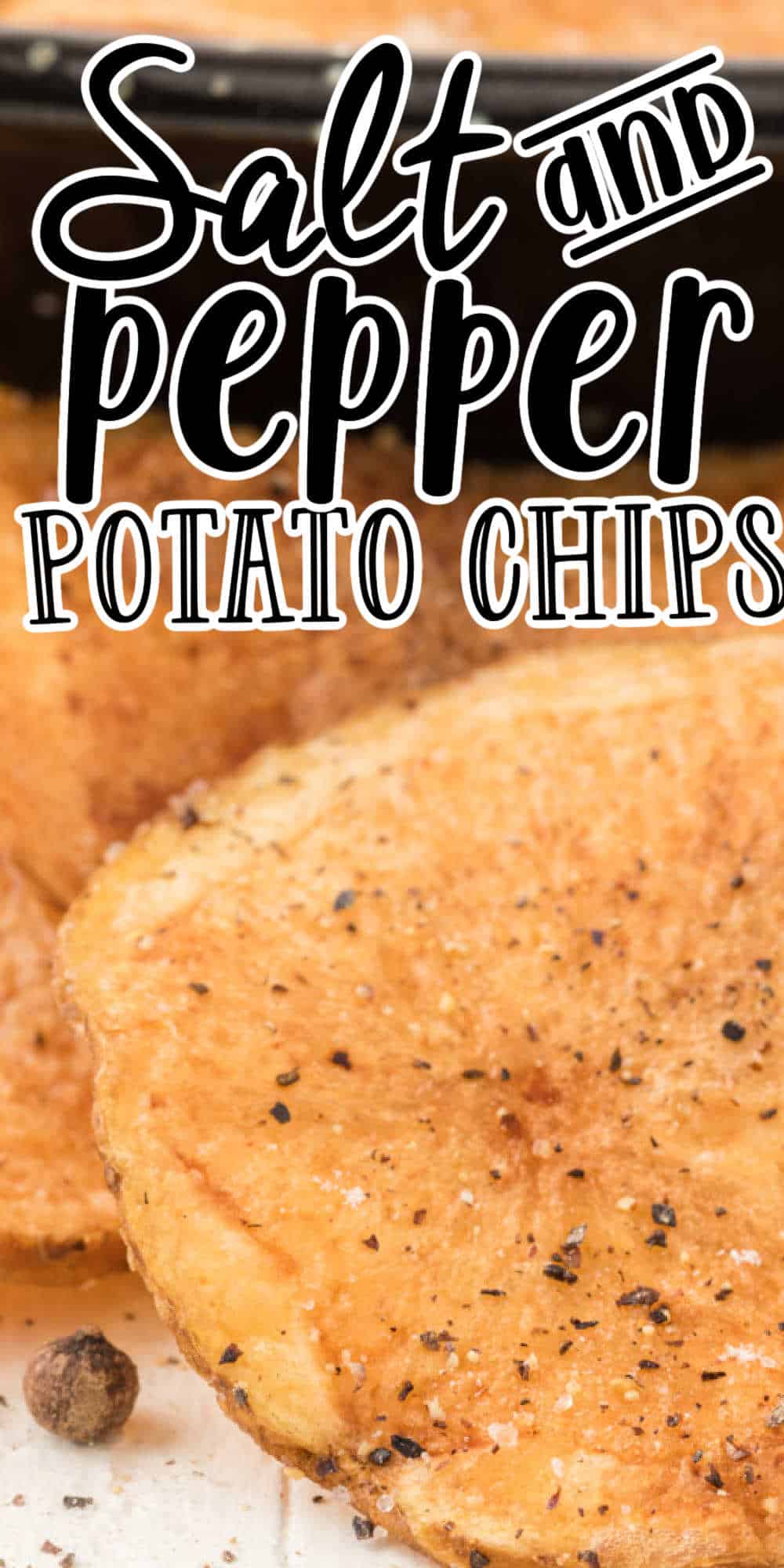 Black Pepper and Sea Salt Potato Chips • MidgetMomma