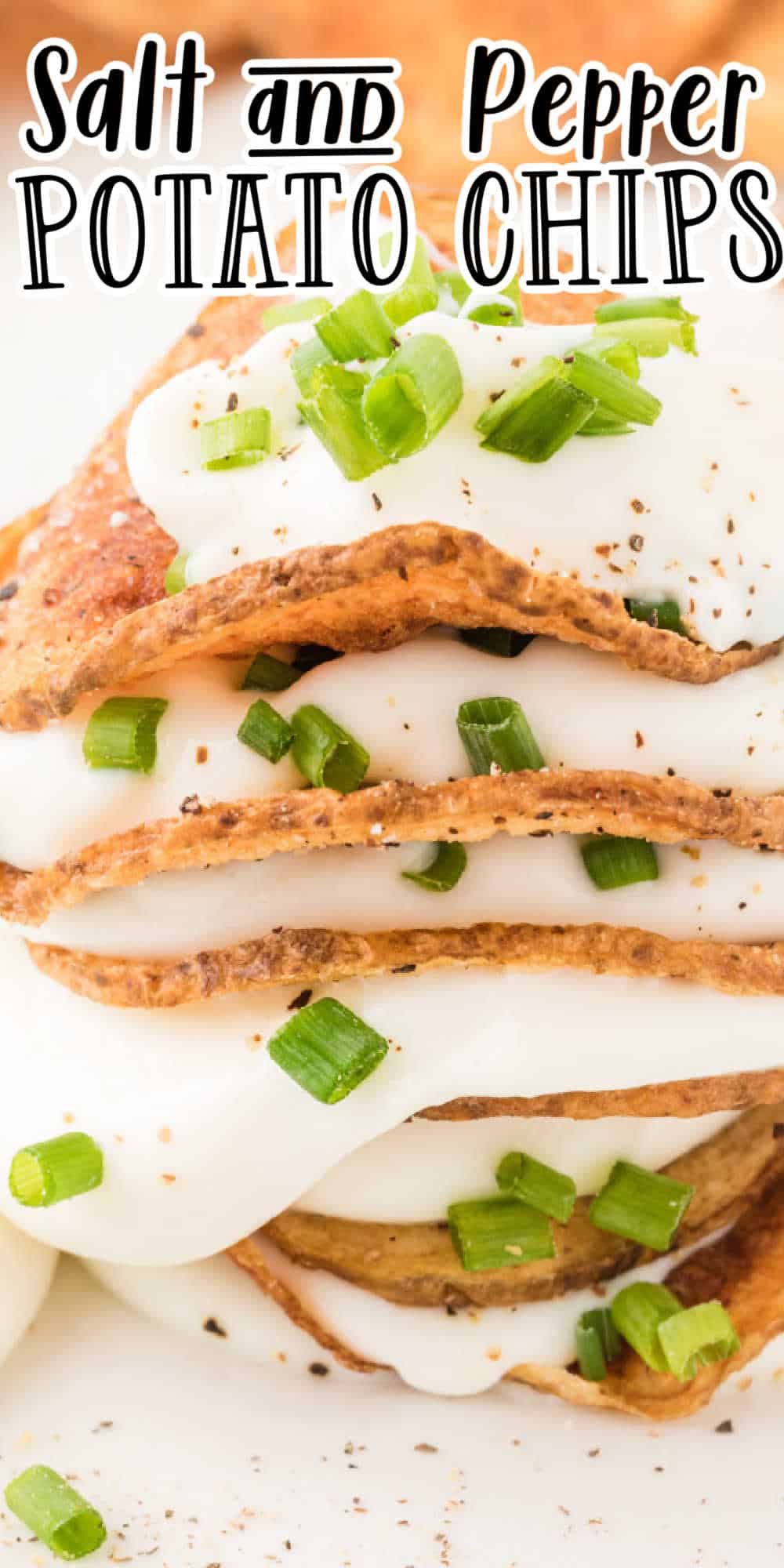 Black Pepper and Sea Salt Potato Chips • MidgetMomma