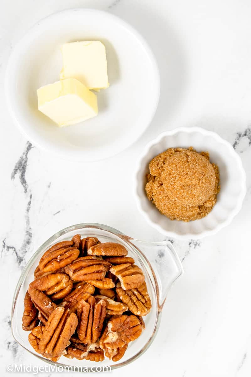 Brown Sugar Candied Pecans ingredients