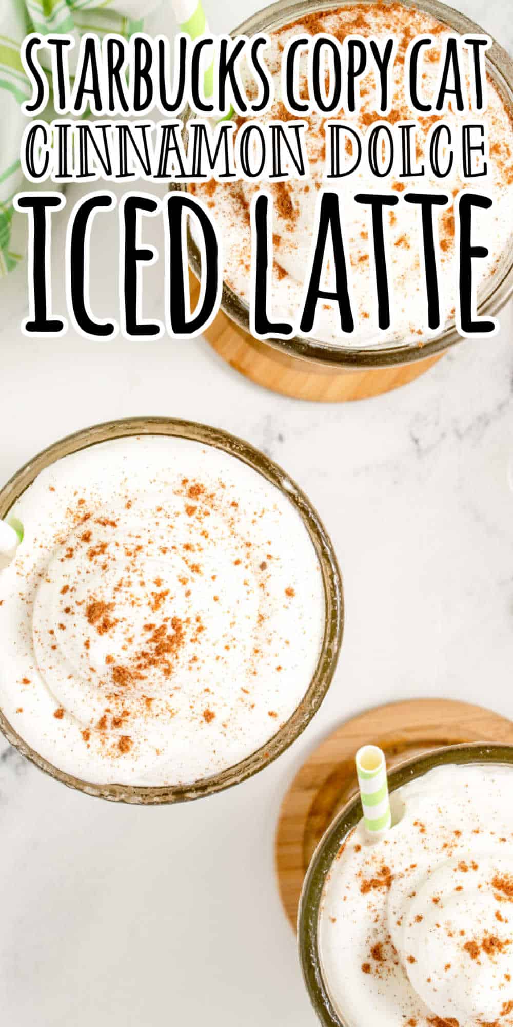 Cinnamon Dolce Latte Recipe (Iced and Hot Directions)
