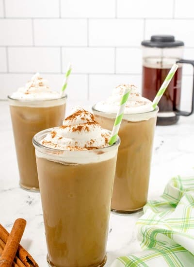 Iced cinnamon dolce Starbucks copy cat recipeIced cinnamon dolce Starbucks copy cat recipe