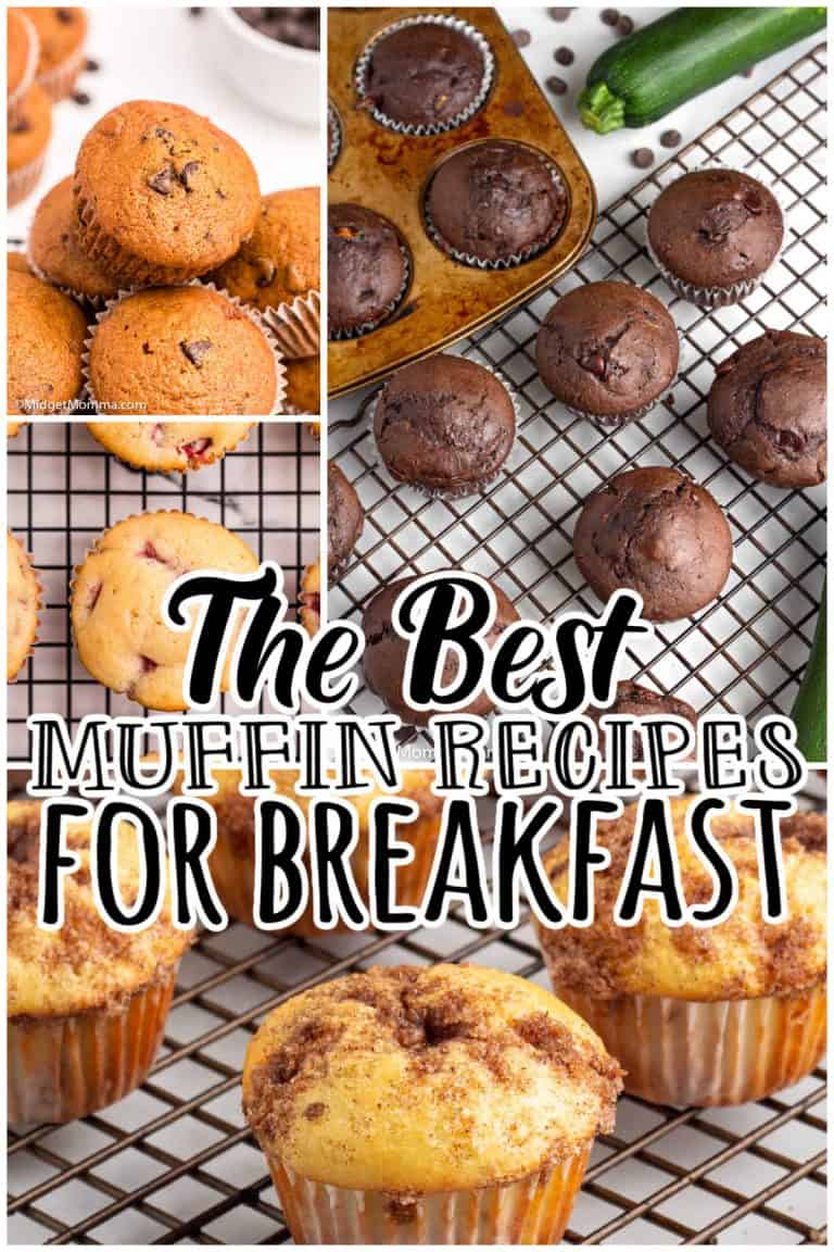 Easy Muffins for Breakfast Recipes • MidgetMomma