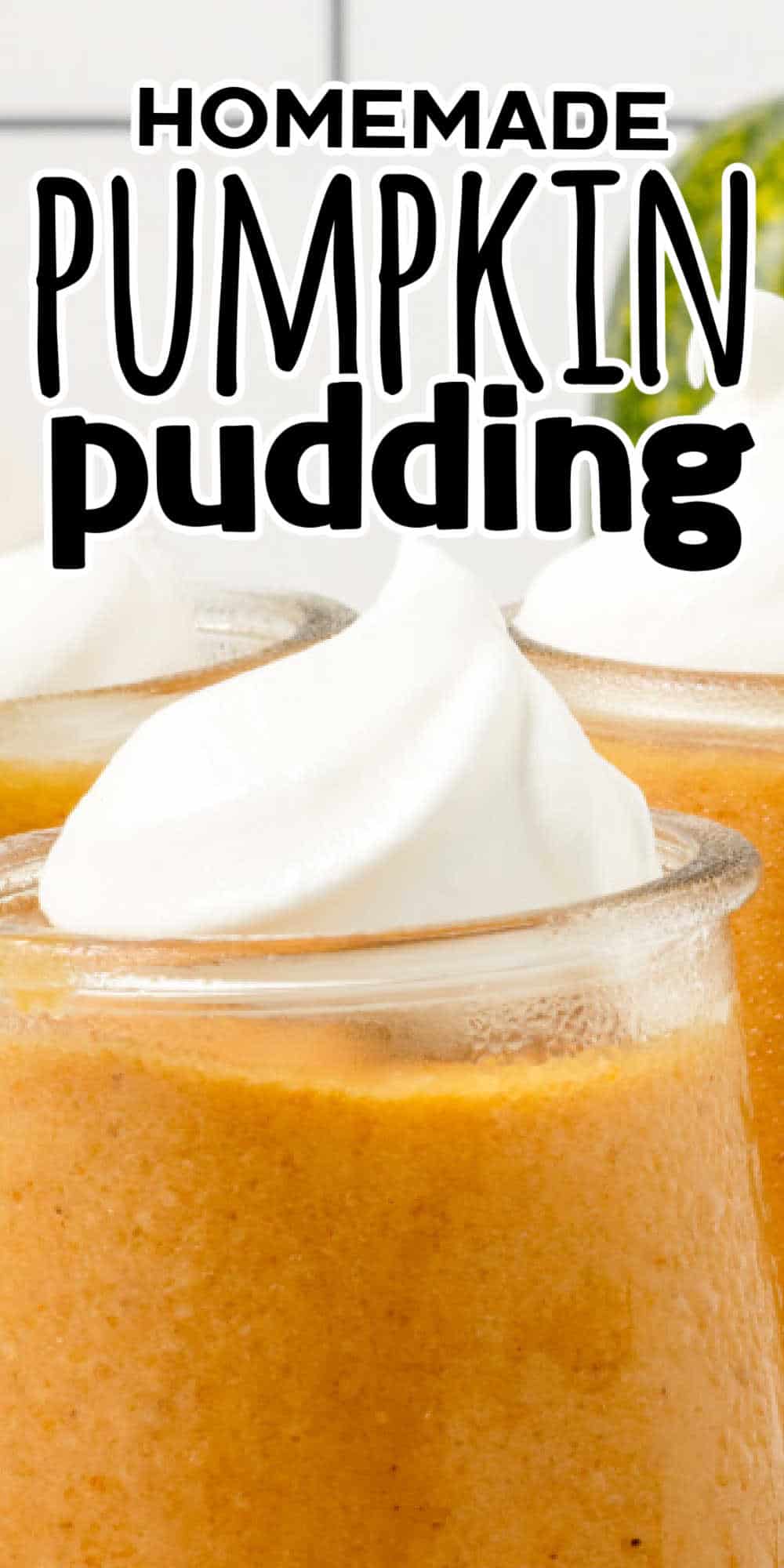 Homemade Pumpkin Pudding • MidgetMomma