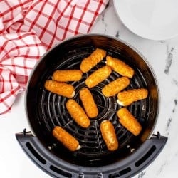 Air Fryer Frozen Mozzarella Sticks