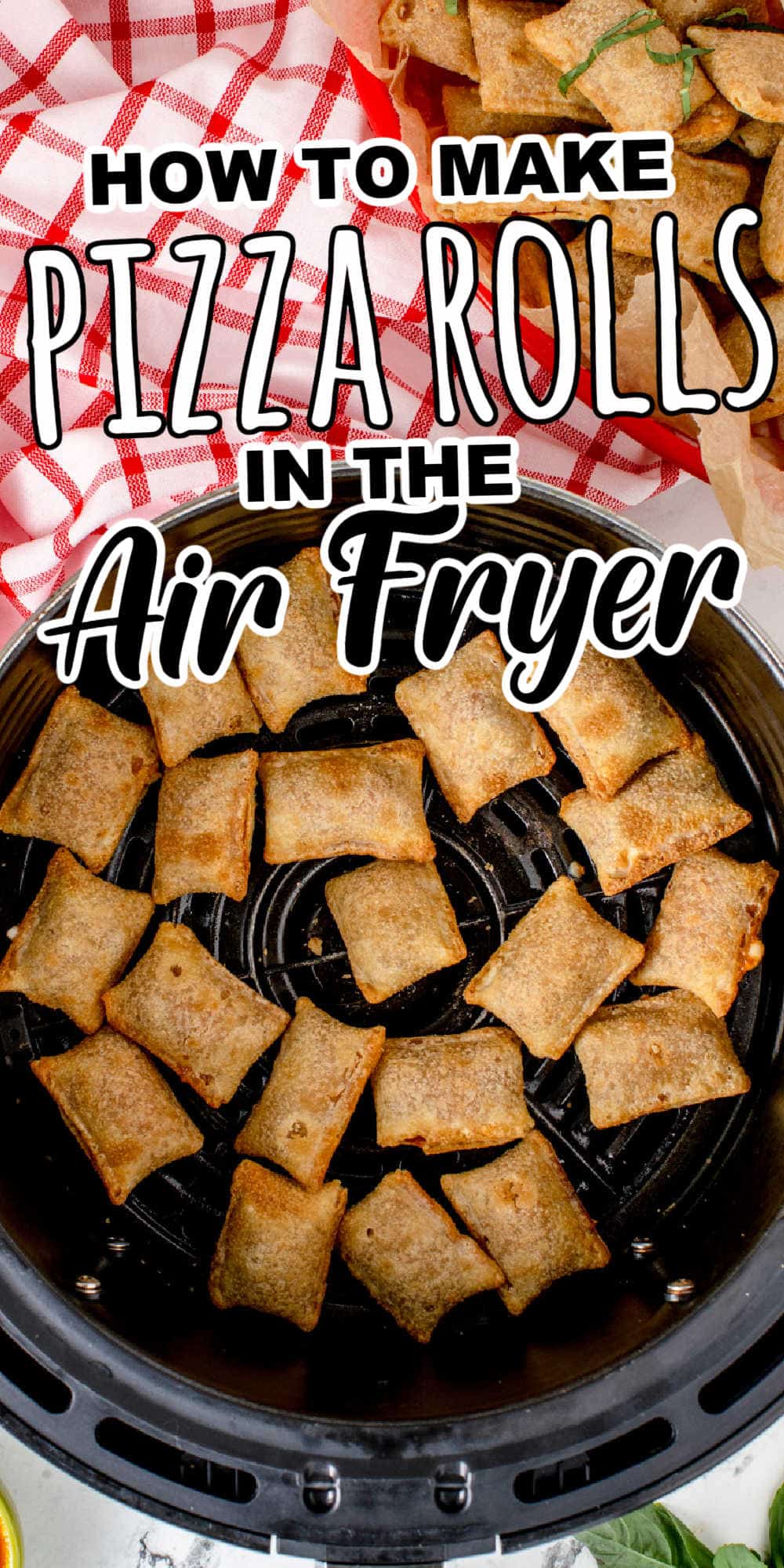 Air Fryer Frozen Pizza Rolls