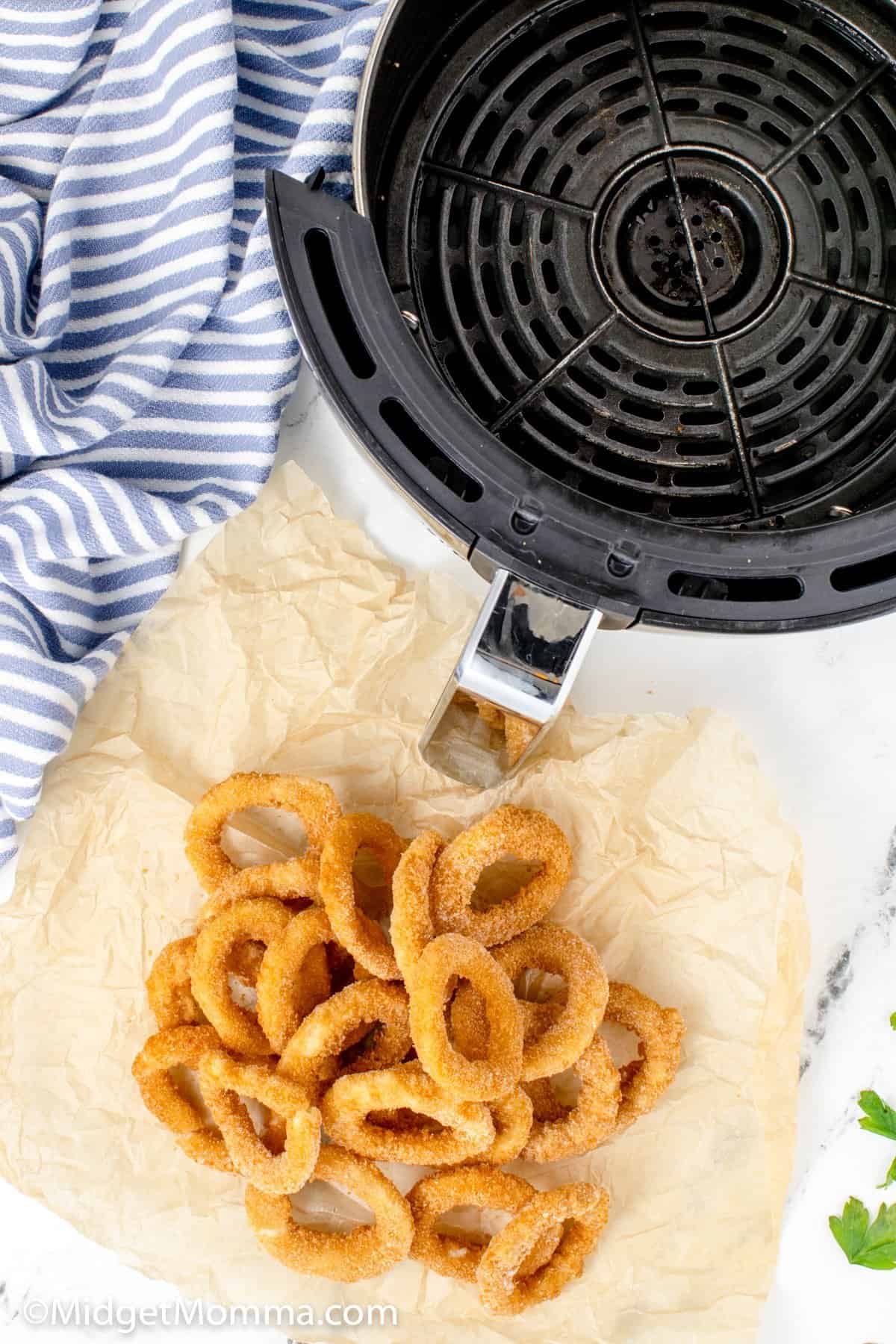 Frozen Onion Rings in the Air Fryer - Mindy's Cooking Obsession