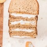 Peanut butter and marshmallow fluff Sandwich
