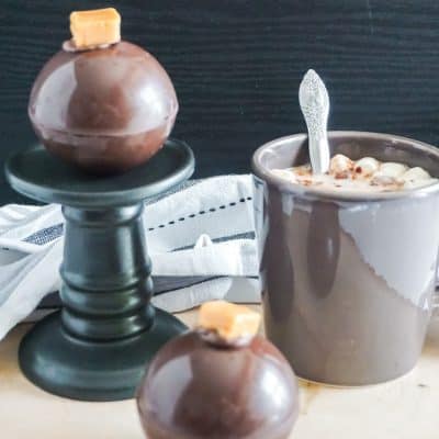 Caramel Hot Chocolate Bombs