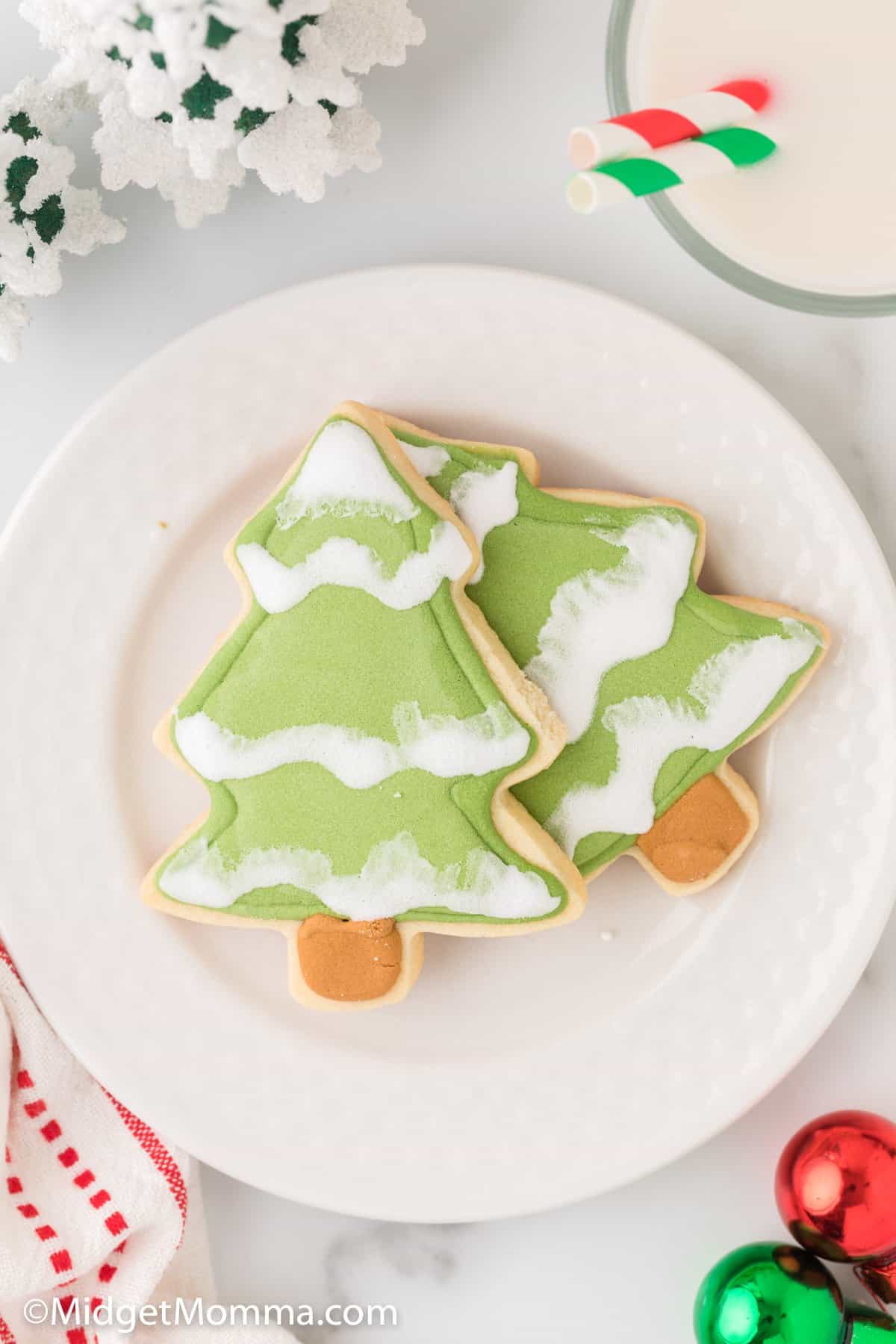 Christmas Tree Sugar Cookie Recipe