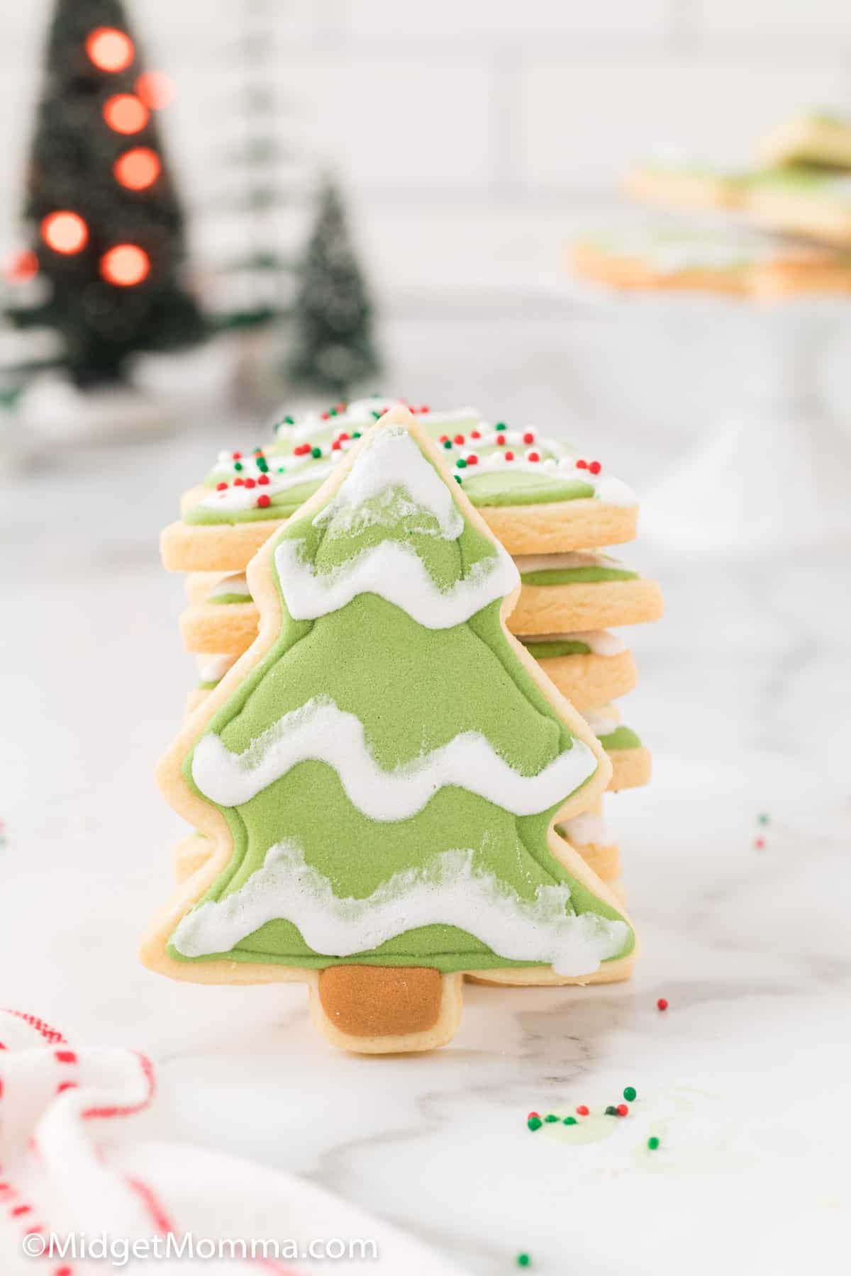 Christmas Tree Sugar Cookie Recipe