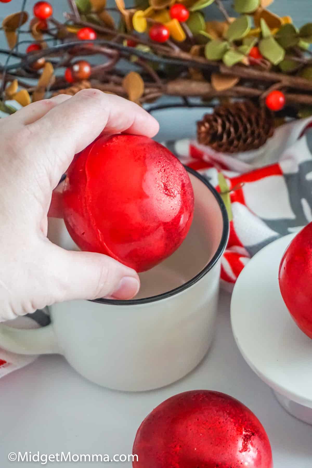 Cinnamon Hot Chocolate Bombs