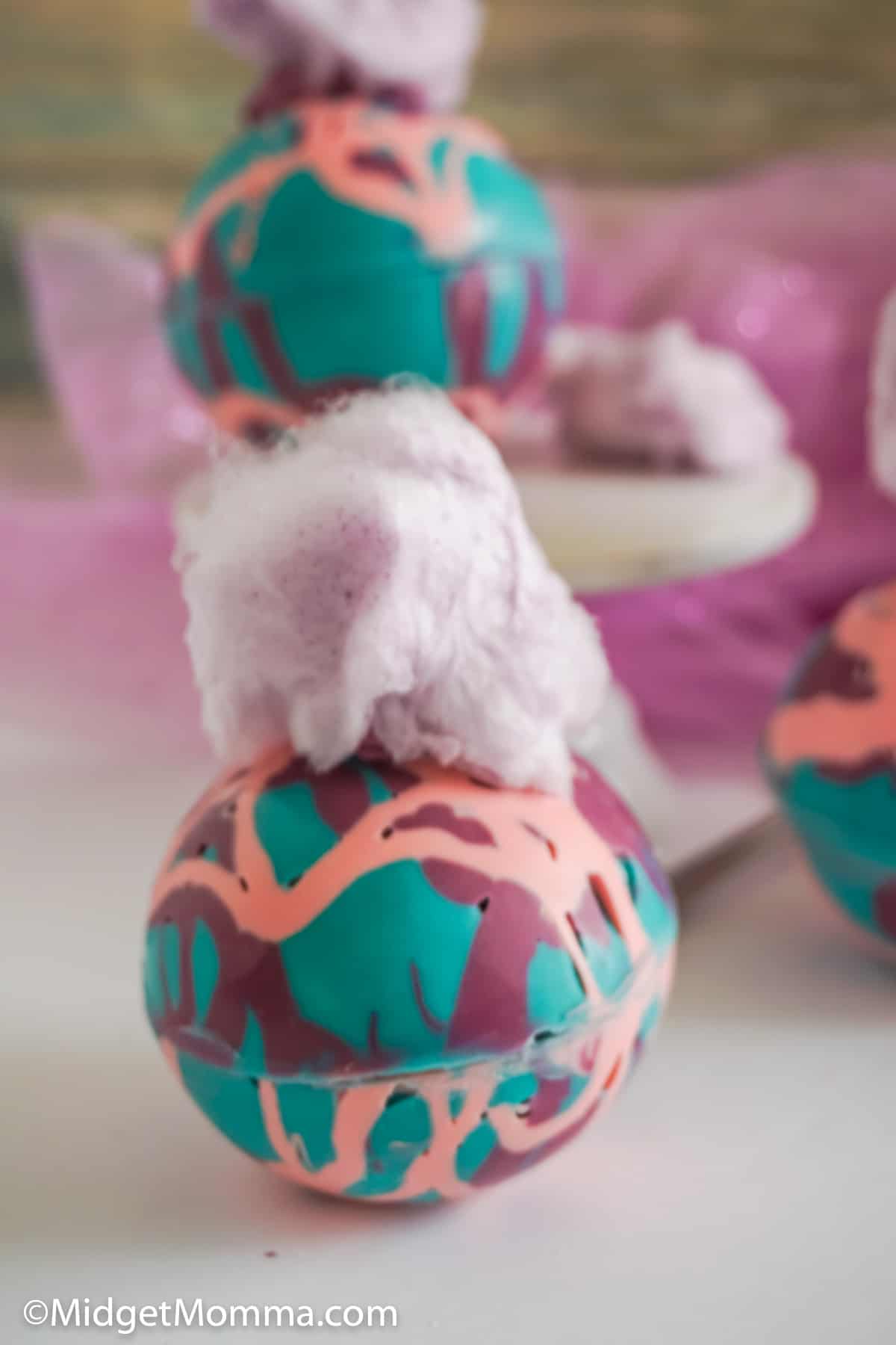 Cotton Candy hot Chocolate Bombs