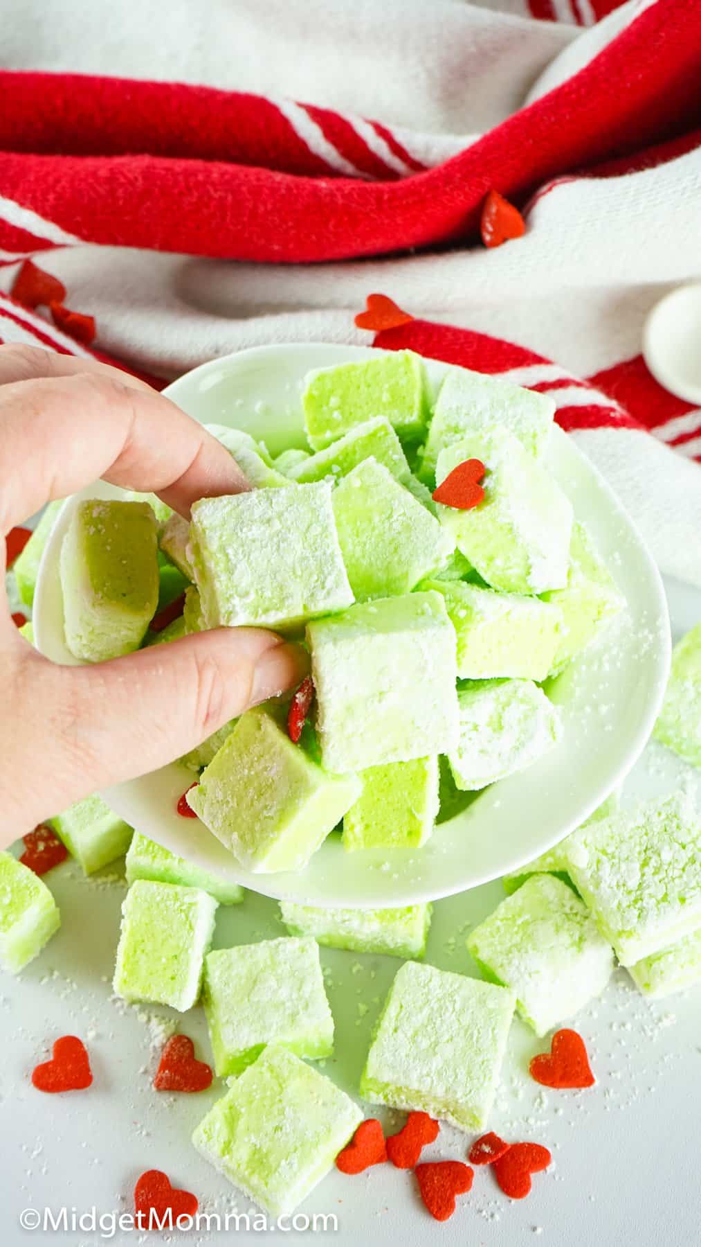 Grinch Marshmallows