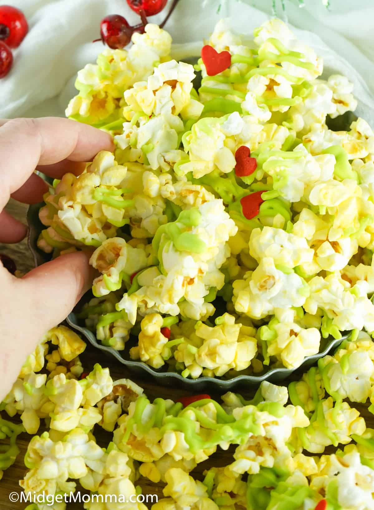 Grinch Popcorn Recipe - Sweet Cs Designs