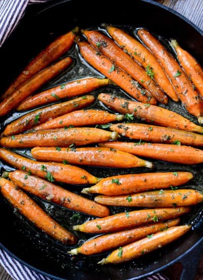 Honey garlic carrots recipe