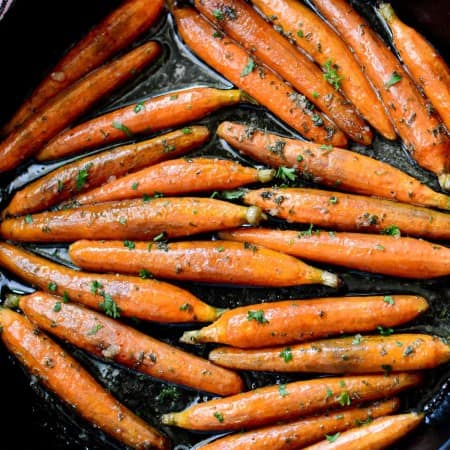 Honey garlic carrots recipe