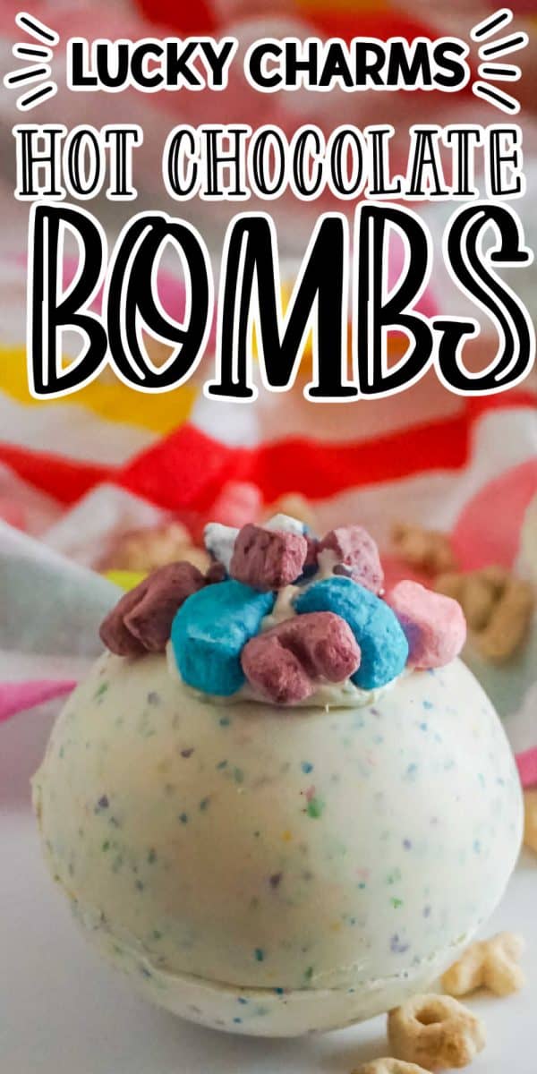 Lucky Charms Hot Chocolate Bombs • MidgetMomma