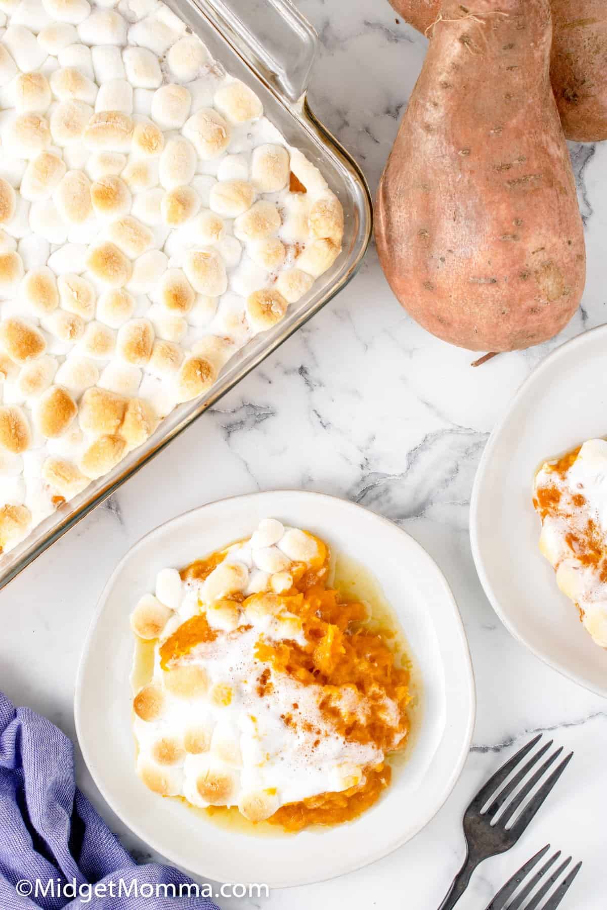 Marshmallow Sweet Potato Casserole