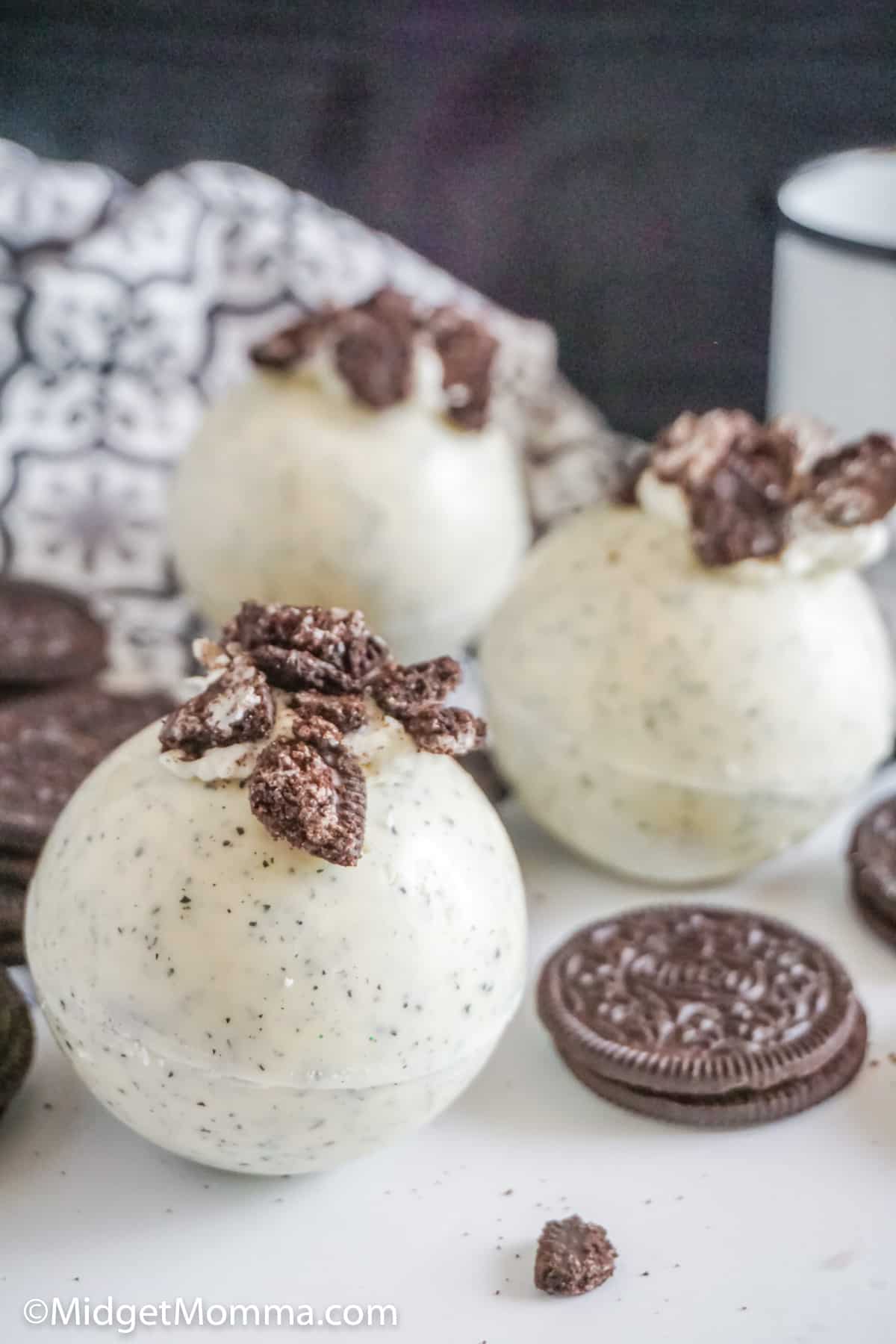 Oreo hot chocolate bombs