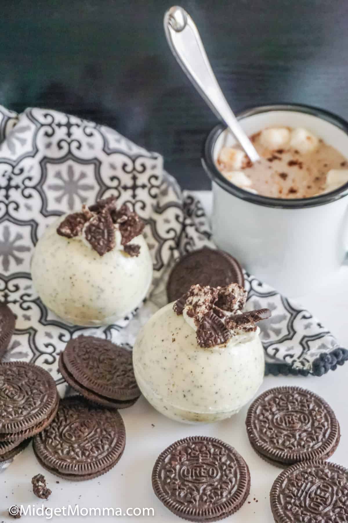 Oreo hot chocolate bombs