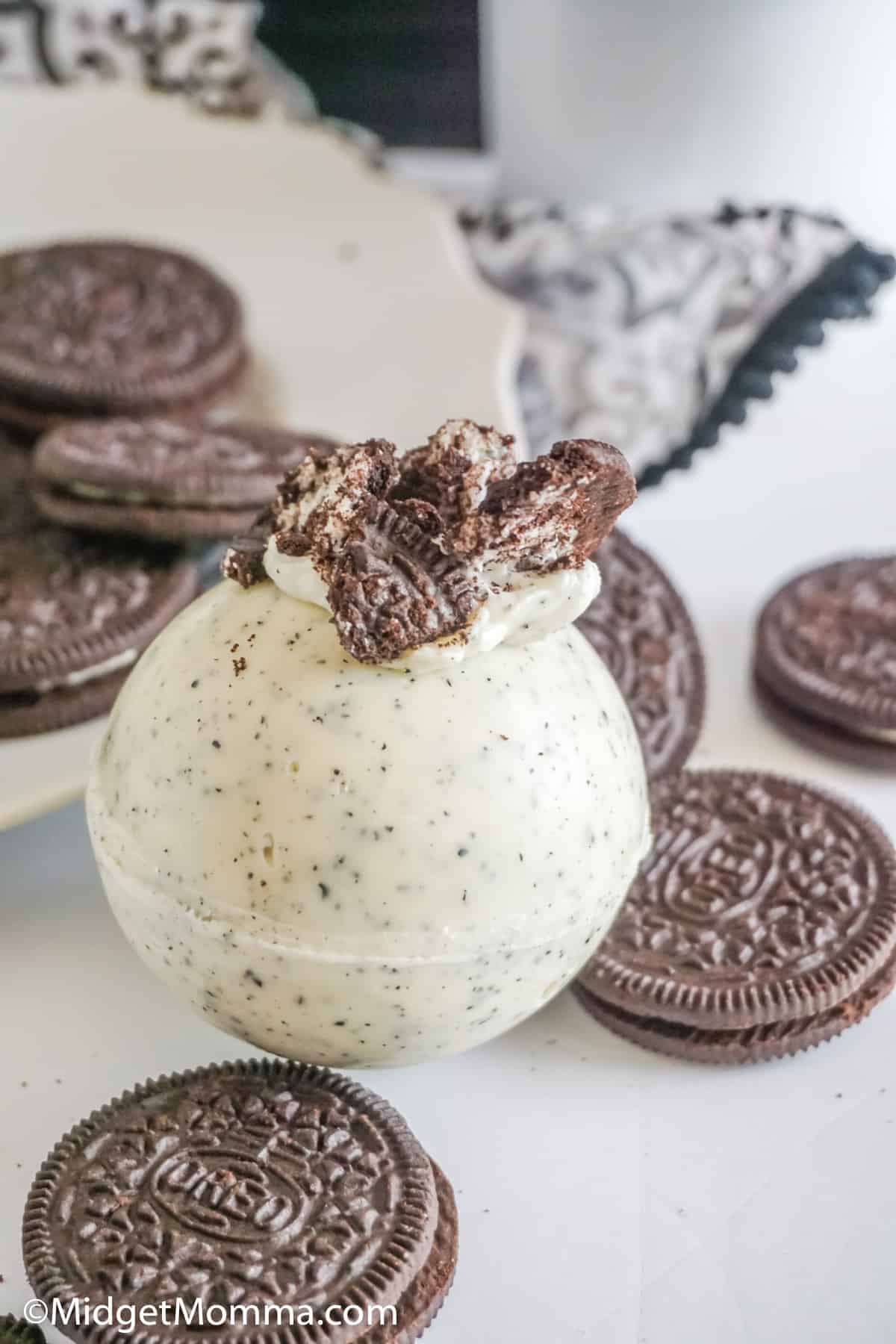 Oreo hot chocolate bombs