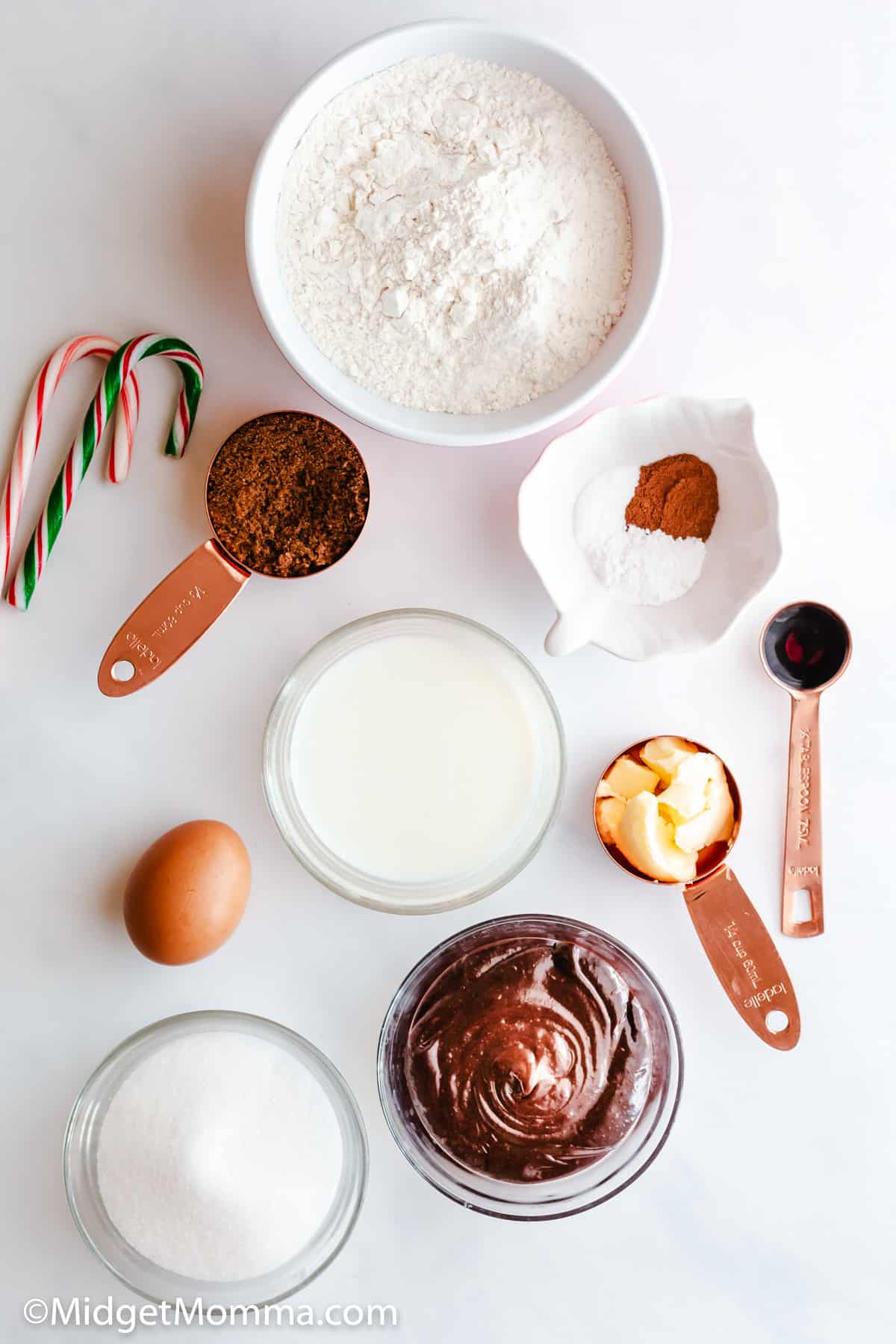  Chocolate Frosted Baked Cake Donuts ingredients