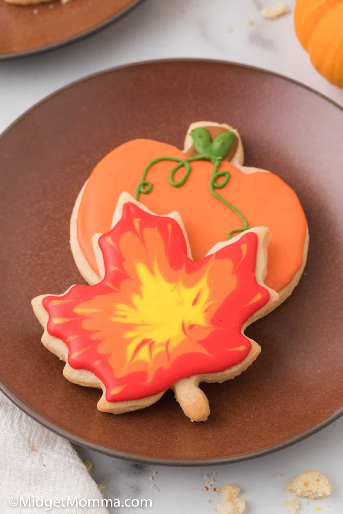 fall sugar cookies