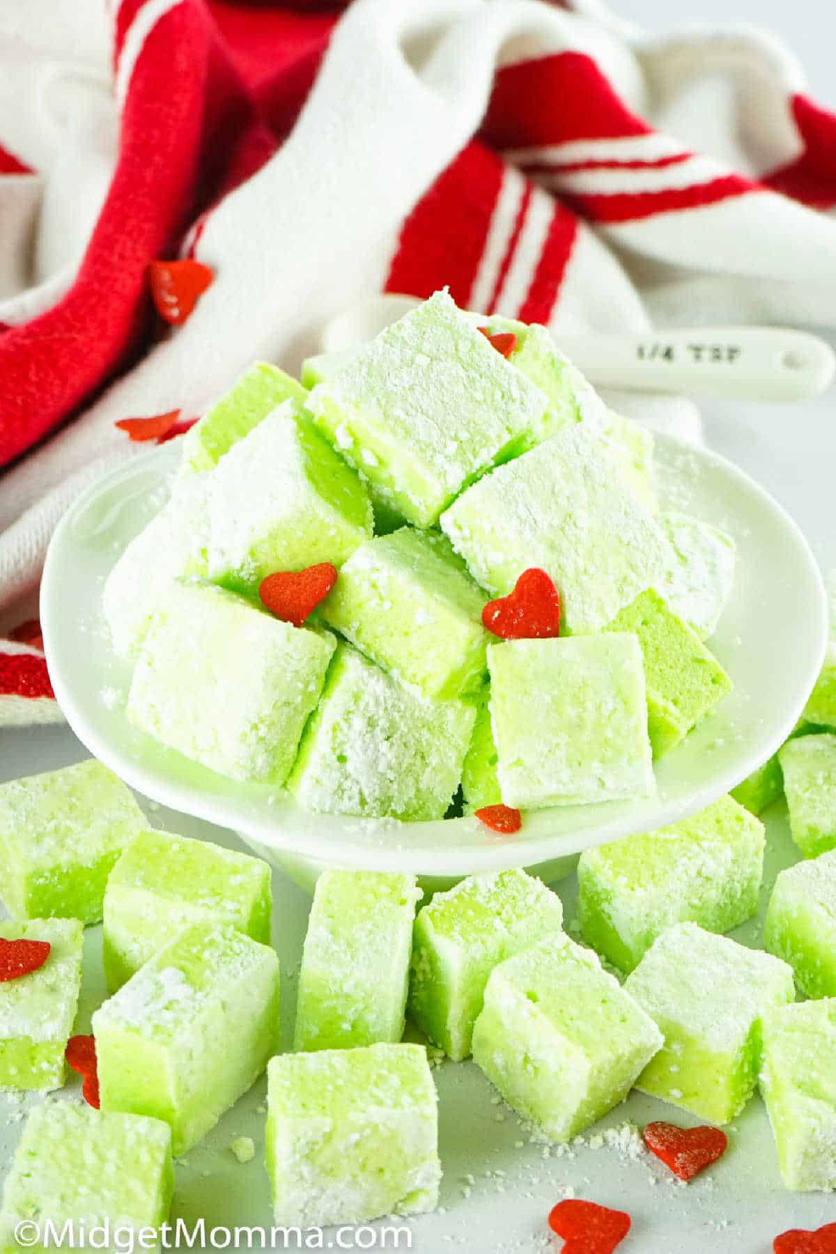 Grinch Homemade Marshmallows