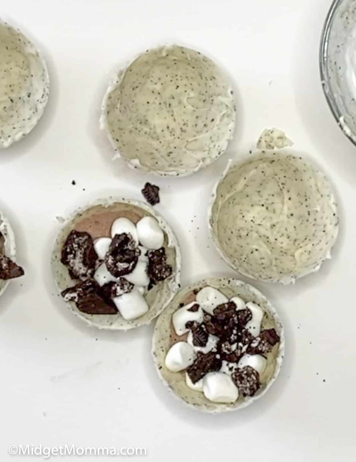 Oreo hot chocolate bombs