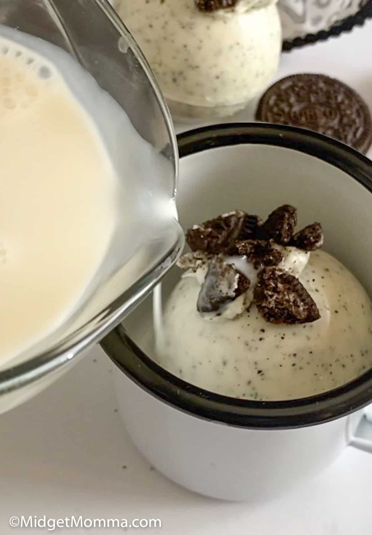 Oreo hot chocolate bombs