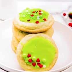 Grinch Sugar Cookies