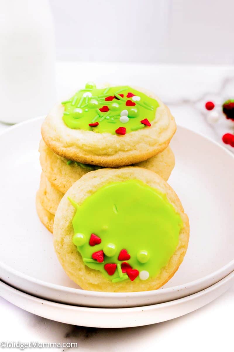 Grinch Sugar Cookies