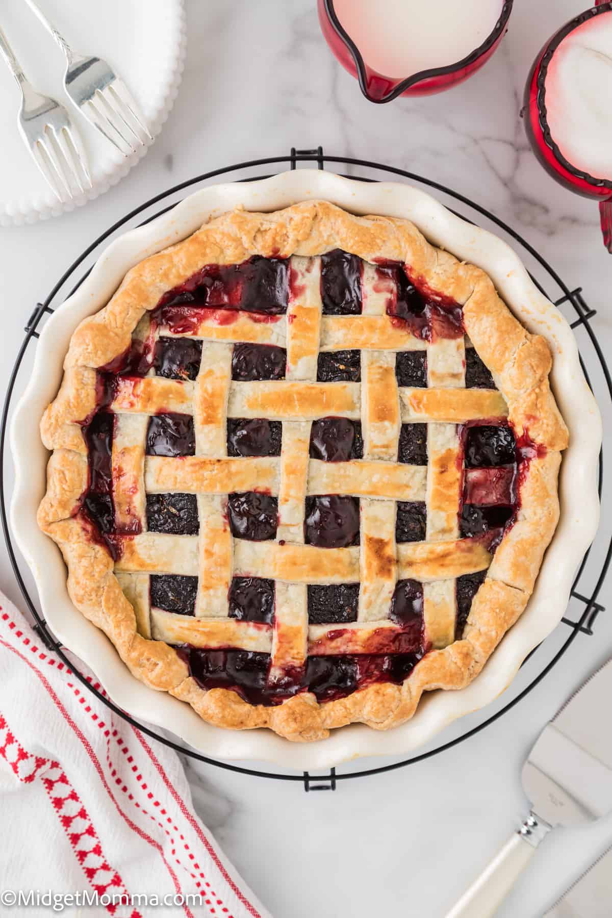 Homemade Cherry pie Recipe