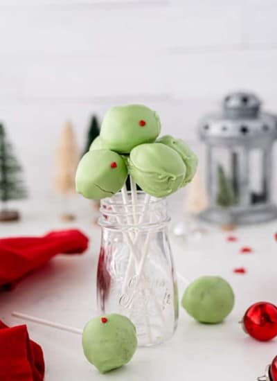 grinch cake pops recipe