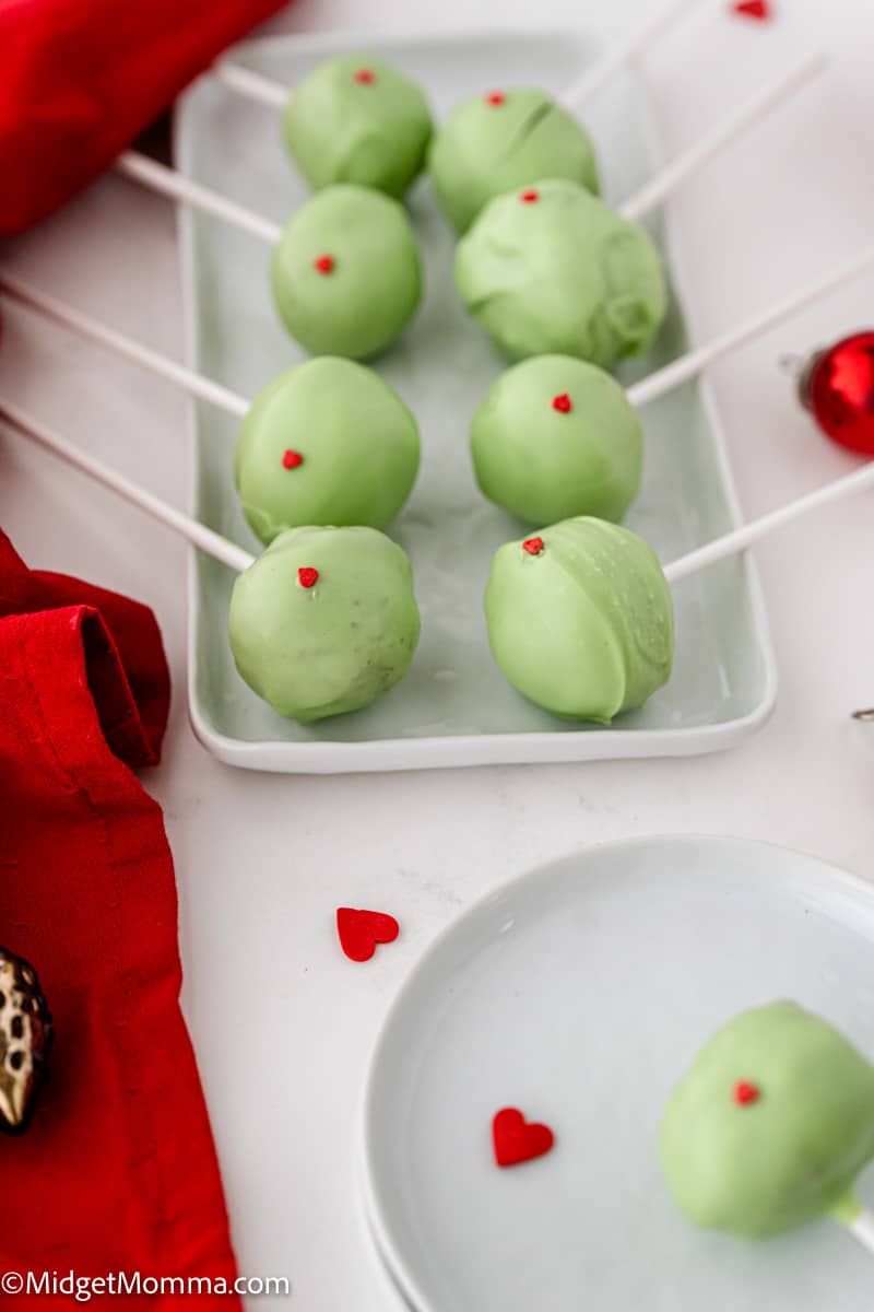 grinch cake pops recipe