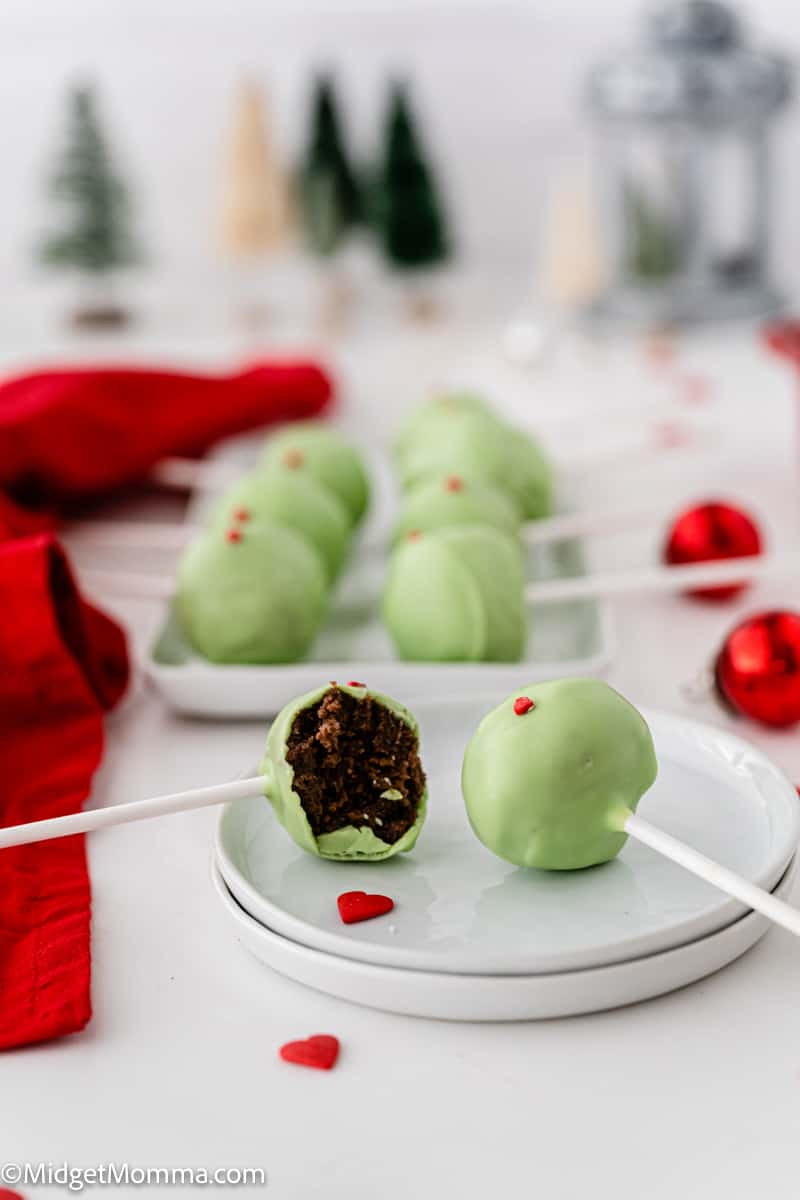 grinch cake pops recipe