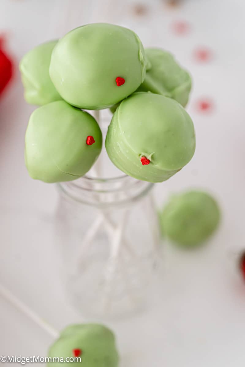 grinch cake pops recipe