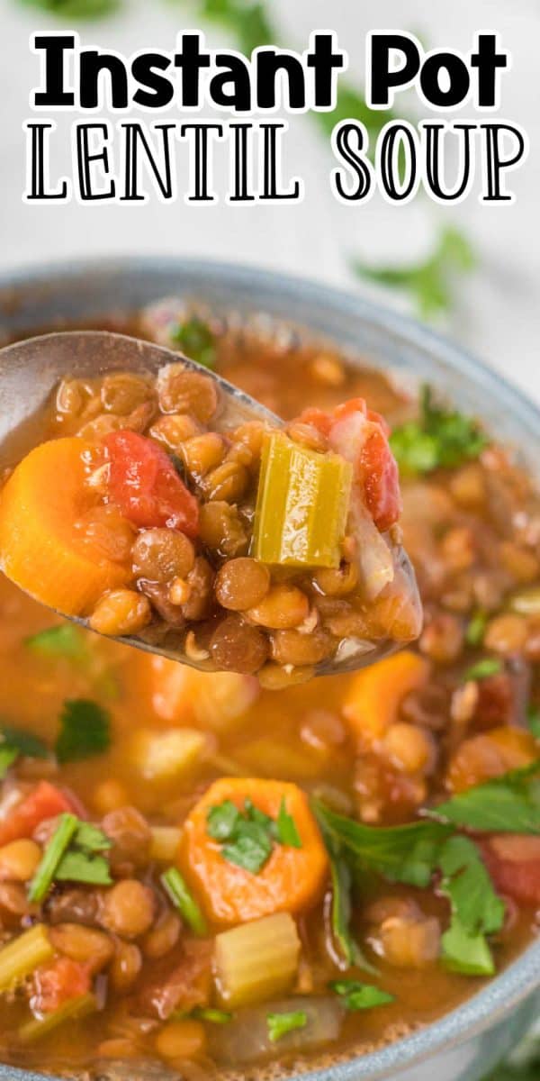 Instant Pot Lentil Soup • MidgetMomma