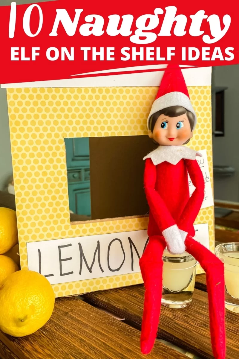 NAUGHTY ELF ON THE SHELF IDEAS