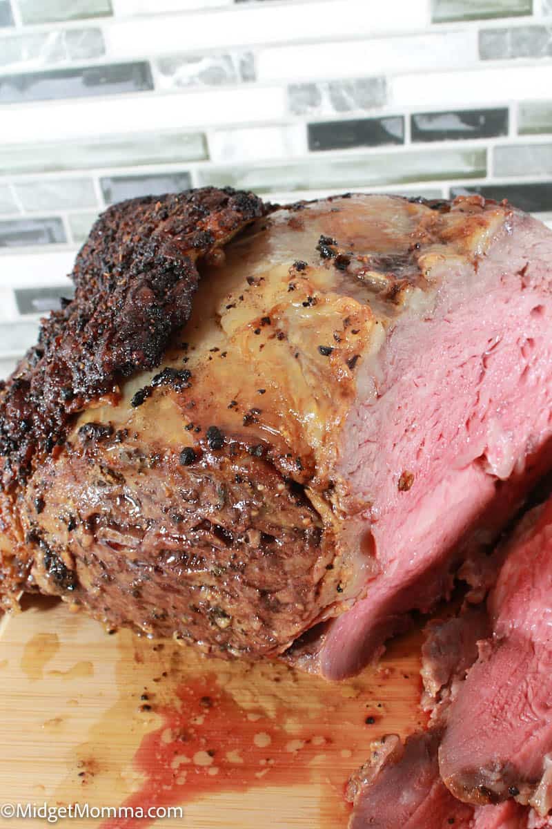 close up photo of Oven Baked Prime Rib